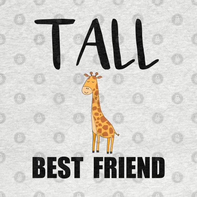 Tall best friend Funny by JOB_ART